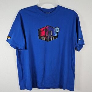 NIKE AIR Max Tuned Air Graphic T Shirt Mens XL Blue Short Sleeve Tee Streetwear